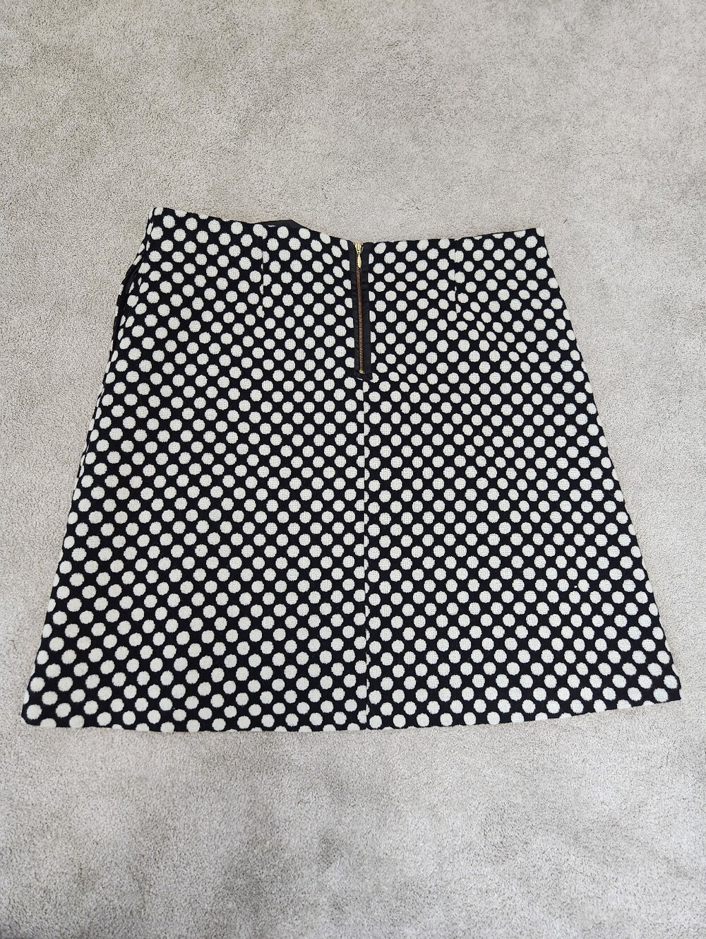 Boden Polka Dot Wool Blend Skirt Sz 18 Professional Workwear Academia Preppy - Picture 3 of 14